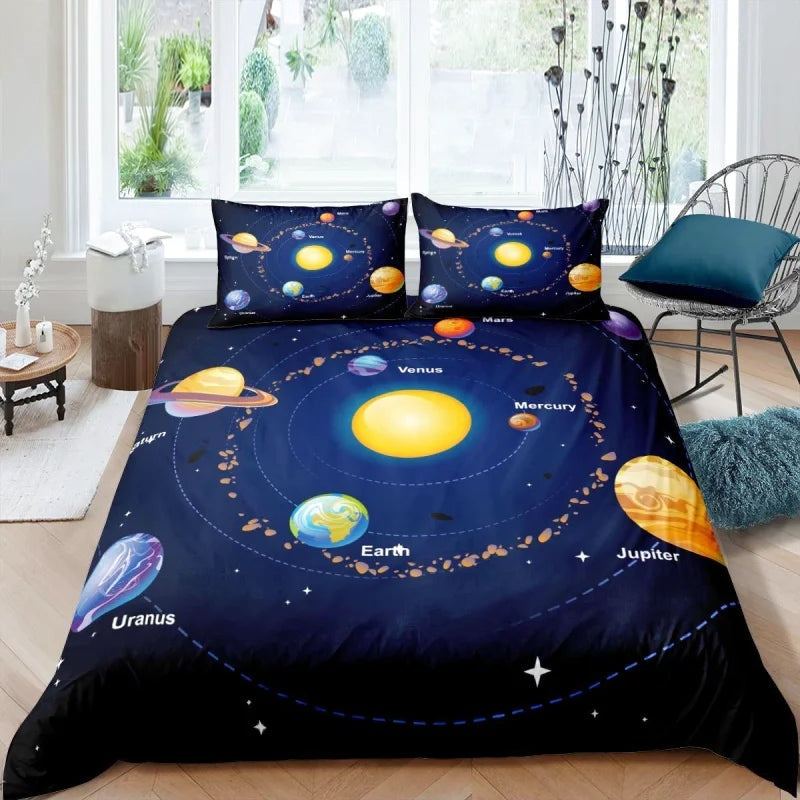 Housse de Couette Planète Terre