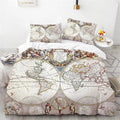 Housse de Couette Planisphère Ancien