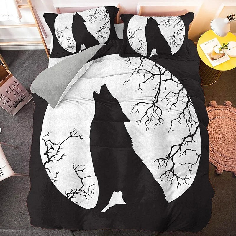 Housse de couette Loup 200x200