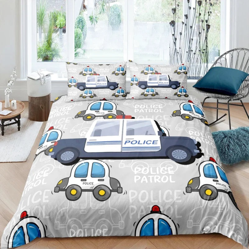 Housse de couette Police 1 Personne
