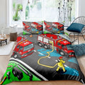 Housse de Couette Pompier Rêves d'Enfant