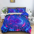 Housse de Couette Psychédélique Multicolore