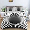 Housse de Couette Psychédélique Trou Noir