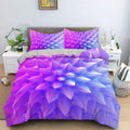 Housse de Couette Psychédélique Violet