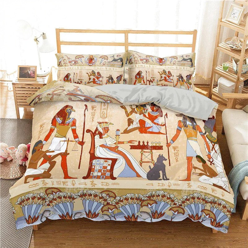 Housse de Couette Reine Egyptienne