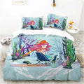 Housse de Couette Sirène dans l'Eau