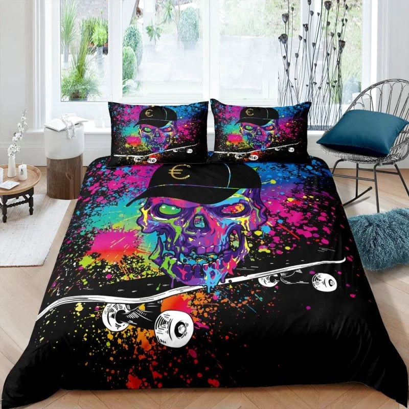 Housse de Couette Skate Planche