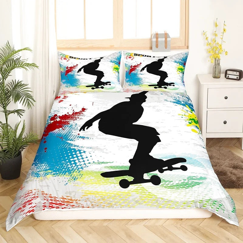 Housse de Couette Skate Rider