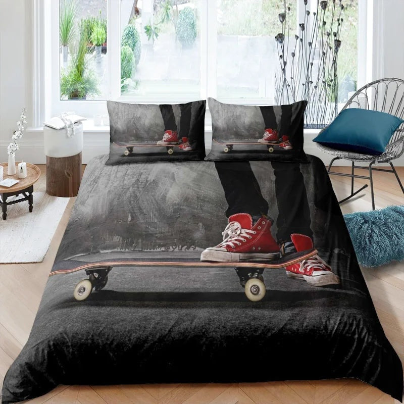 Housse de Couette Skate Rue