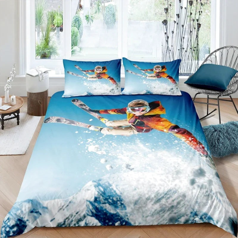 Housse de Couette Ski Enfant