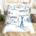 Housse de Couette Ski Montagne
