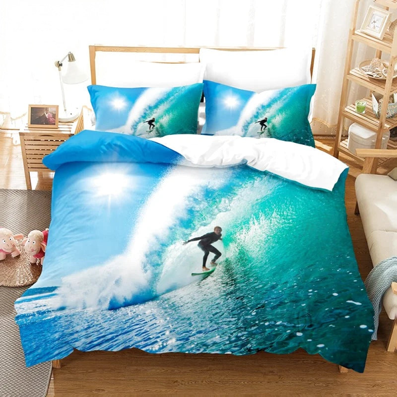Housse de Couette Surf Glisse