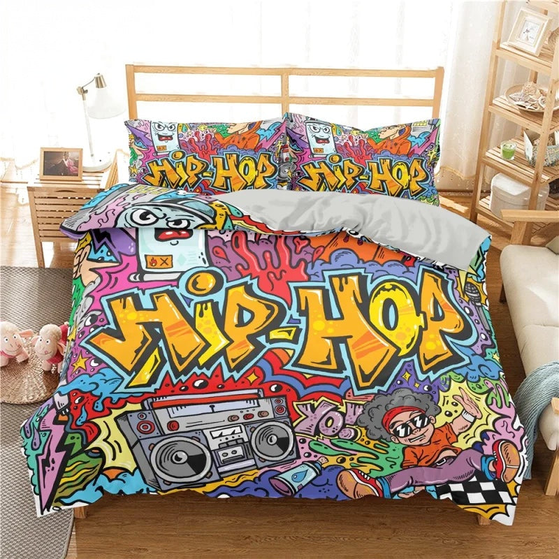 Housse de Couette Tag Hip-Hop