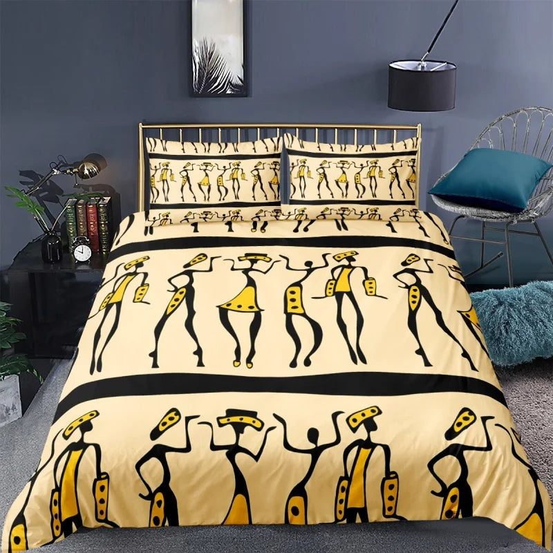 Housse de Couette Thème Africain