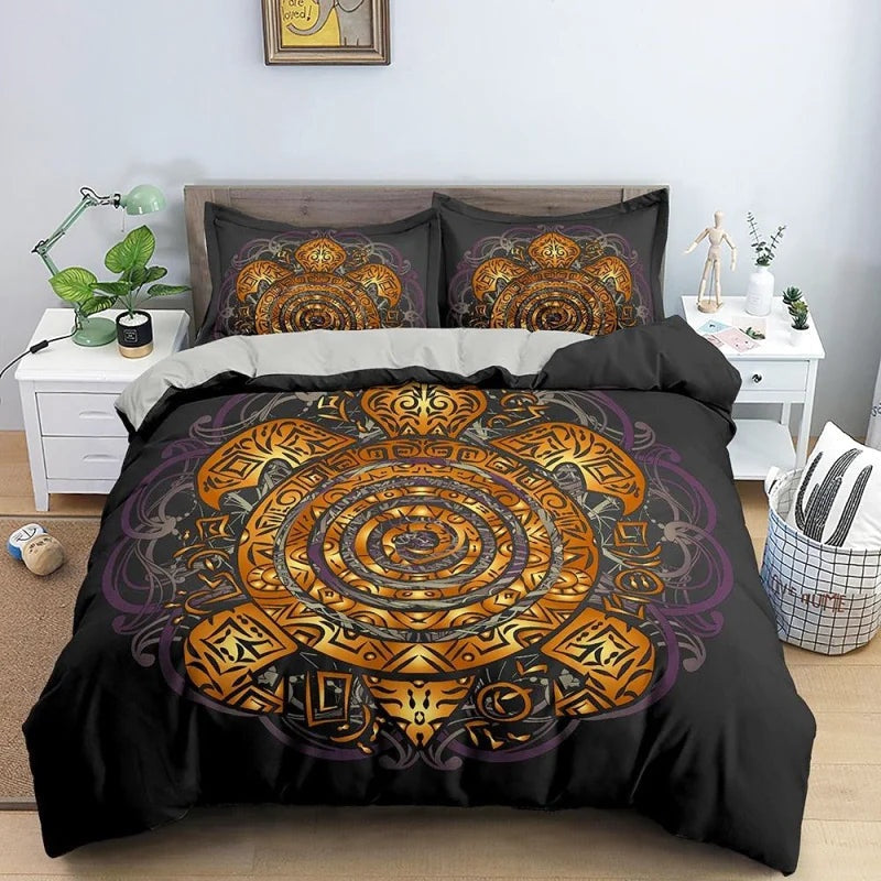 Housse de Couette Tortue Tribal