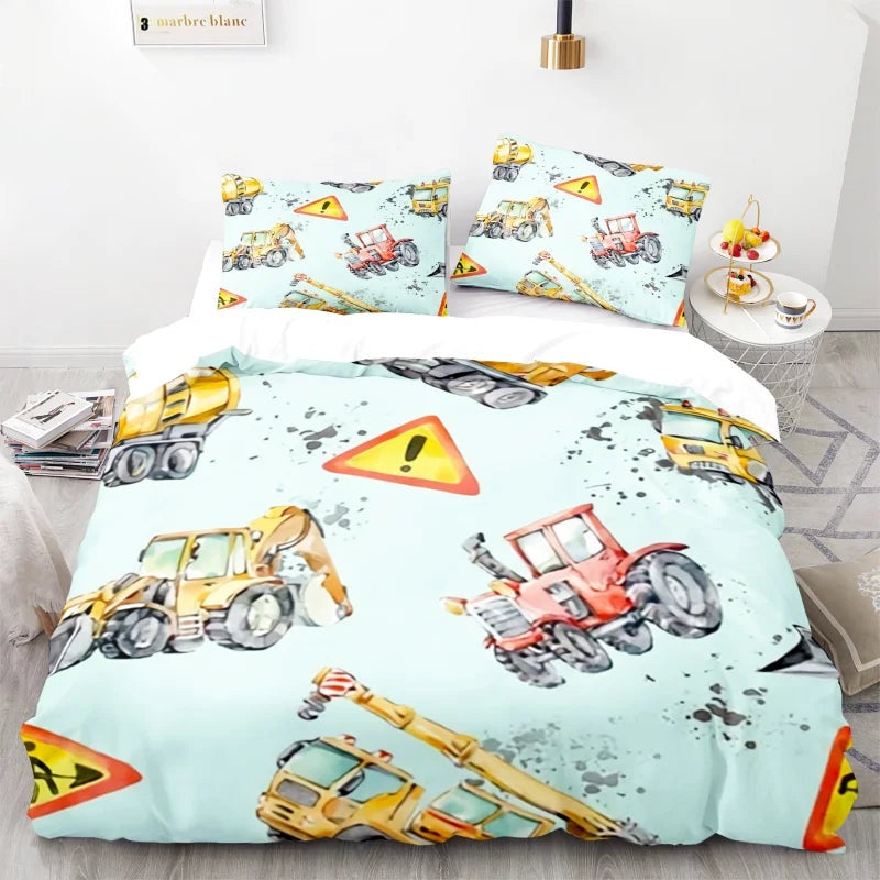 Housse de Couette Tracteur 1 Personne