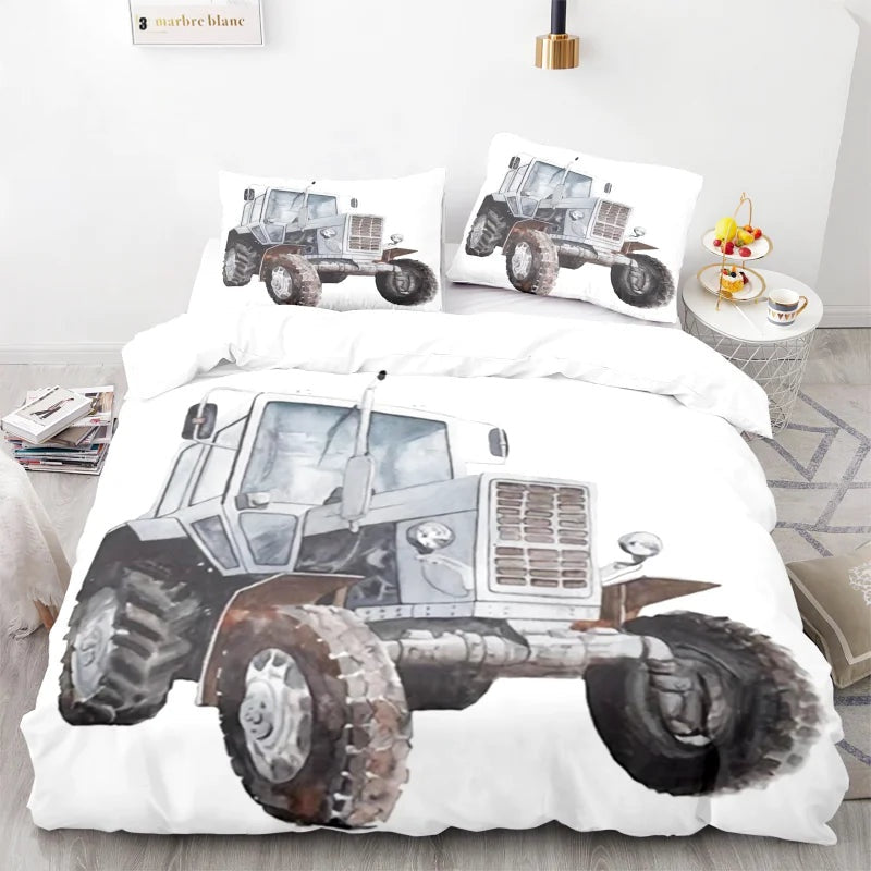 Housse de Couette Tracteur Ancien