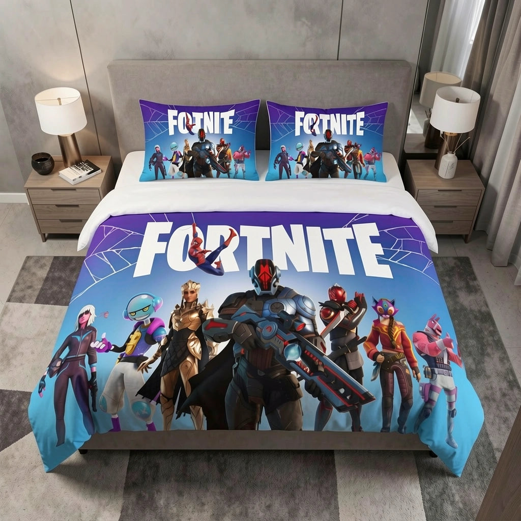 Housse de couette univers Fortnite