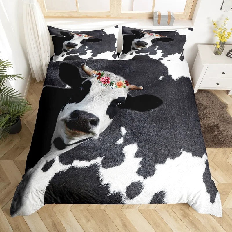 Housse de Couette Vache Animal