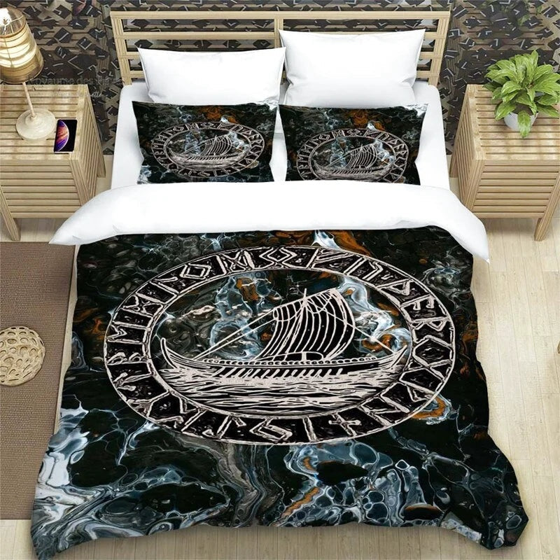 Housse de Couette Viking Drakkar