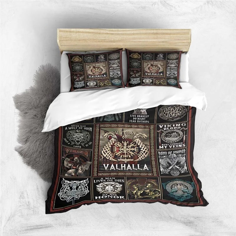 Housse de Couette Viking Nordique