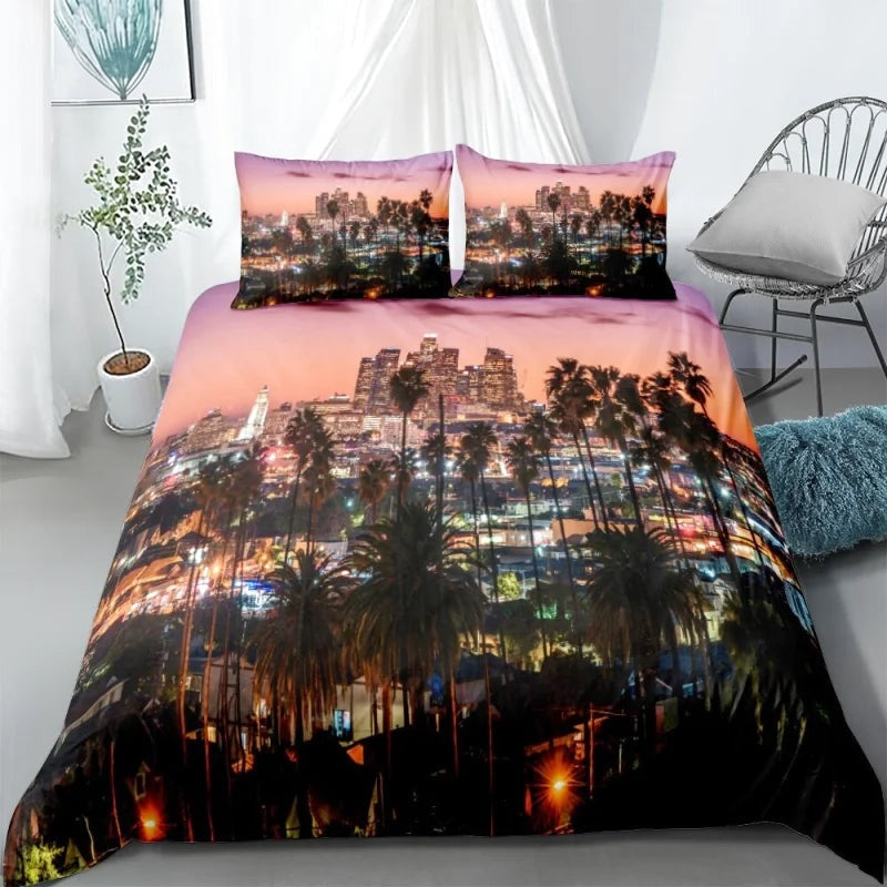 Housse de Couette Ville Miami