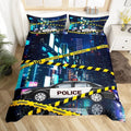 Housse de Couette Voiture de Police