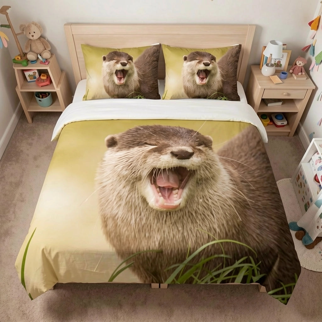 Housse de couette Loutre