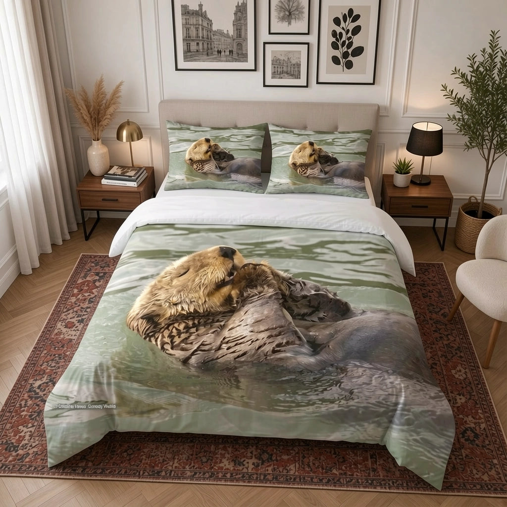 Housse de couette Loutre