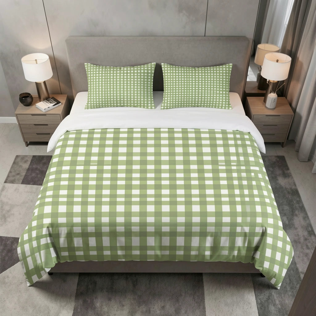 Motif Vichy - Vichy Vert