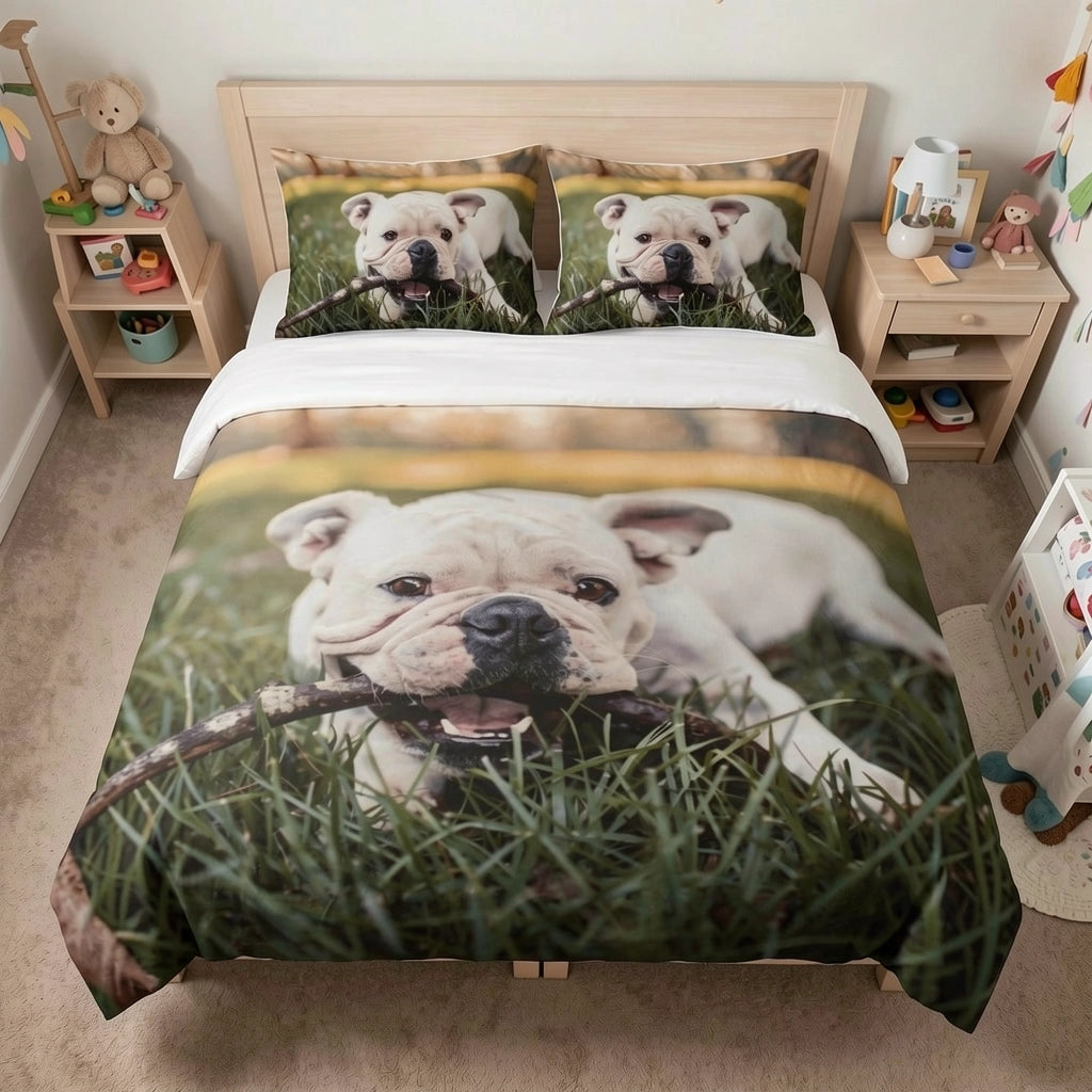 Bouledogue anglais - bouledogue anglais joue