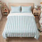 Motif Vichy - Vichy Bleu